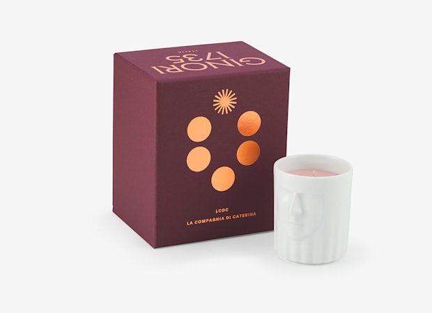 La Dama Orange Renaissance Scented Candle | GINORI 1735