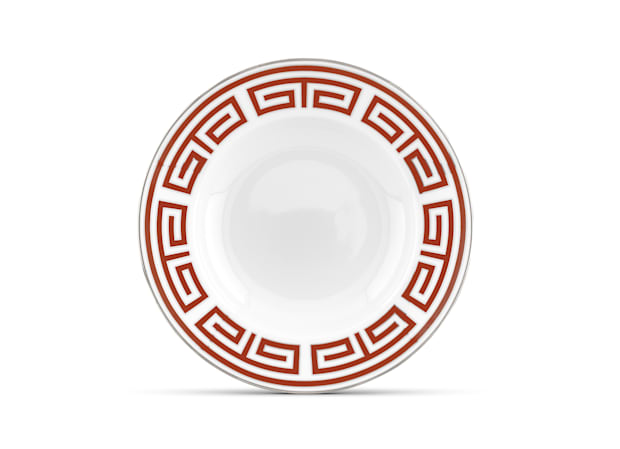 SOUP PLATE SCARLATTO Labirinto-1