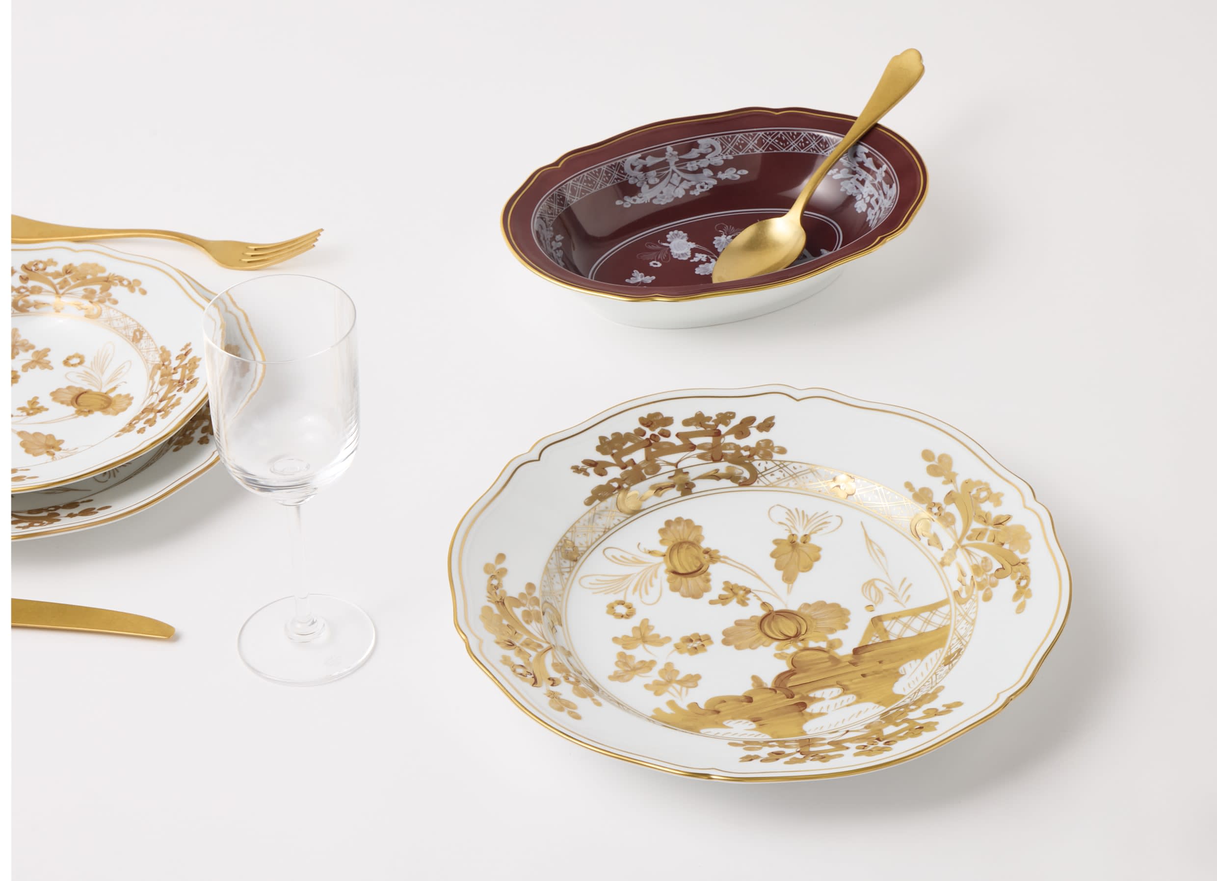 Castagna-brown porcelain pickle dish | GINORI 1735