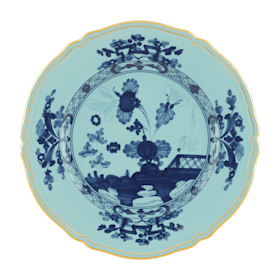 Barium-green porcelain charger plate | GINORI 1735