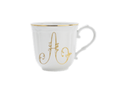 LETTER A MUG ORO Corona Monogram Mugs-1