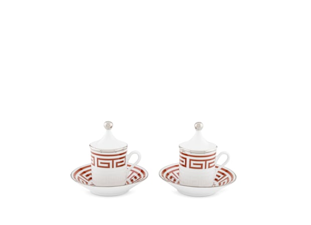 ESPRESSO SET FOR TWO SCARLATTO Labirinto-1