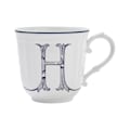 LETTER H MUG BLU Corona Monogram Mugs-1