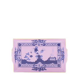 Oriente Italiano - Tesori PLATEAU RECTANGULAIRE AZALEA