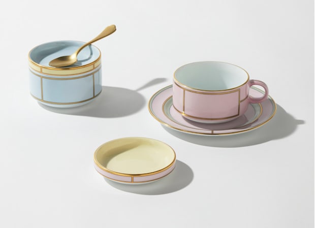 バタープレート 10cm ジャッロ | GINORI 1735