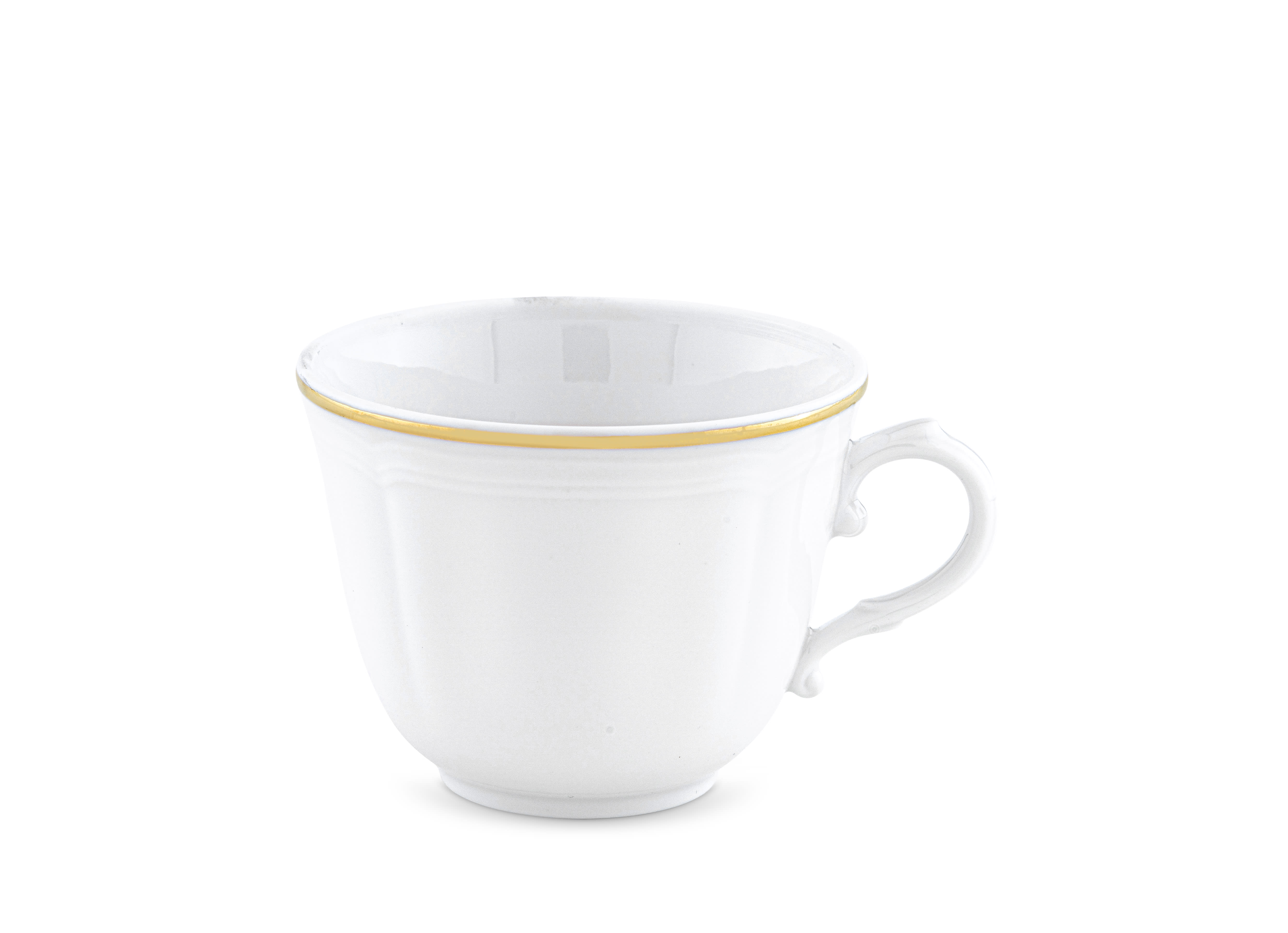 coronarium white minimal アッパー気味　クルクル Gold espresso cup | Corona | GINORI 1735