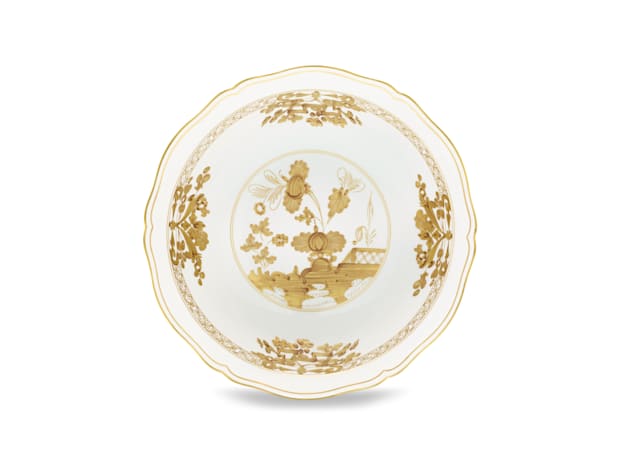 SERVING BOWL AURUM Oriente Italiano-2
