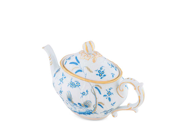 TEAPOT TURCHESE Oro Di Doccia-2