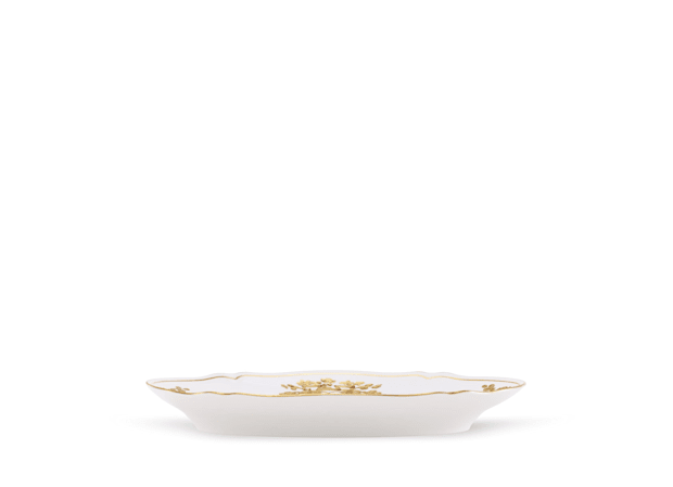 PLAT DE SERVICE OVALE AURUM Oriente Italiano-4
