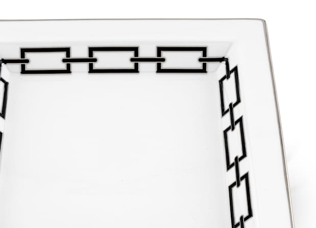 Large Black Change Tray| Catene | GINORI 1735