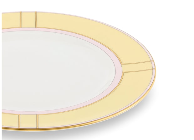 CHARGER PLATE GIALLO Diva-3