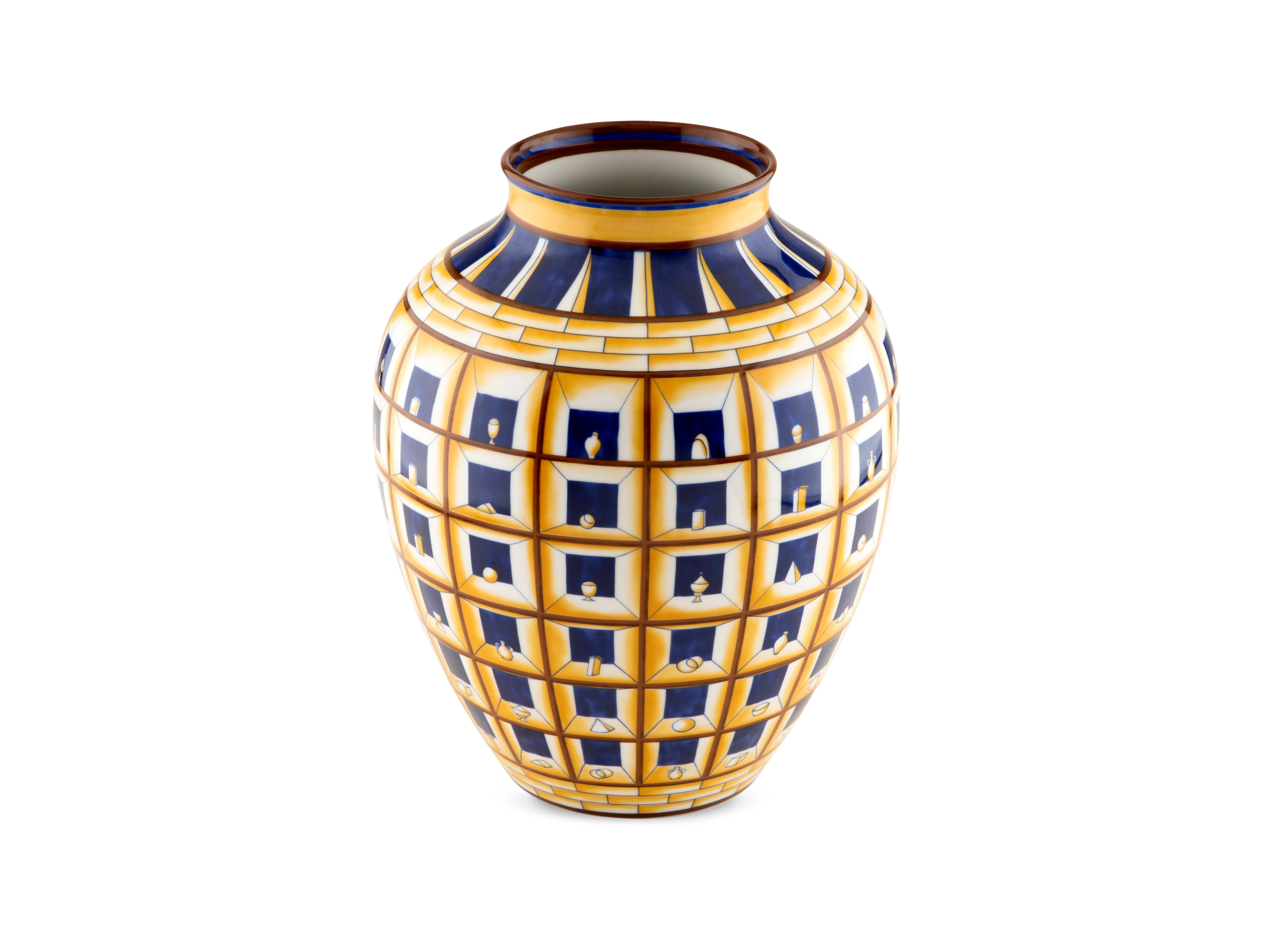 Prospettica Orcino Vase | Arte di Gio Ponti | GINORI 1735