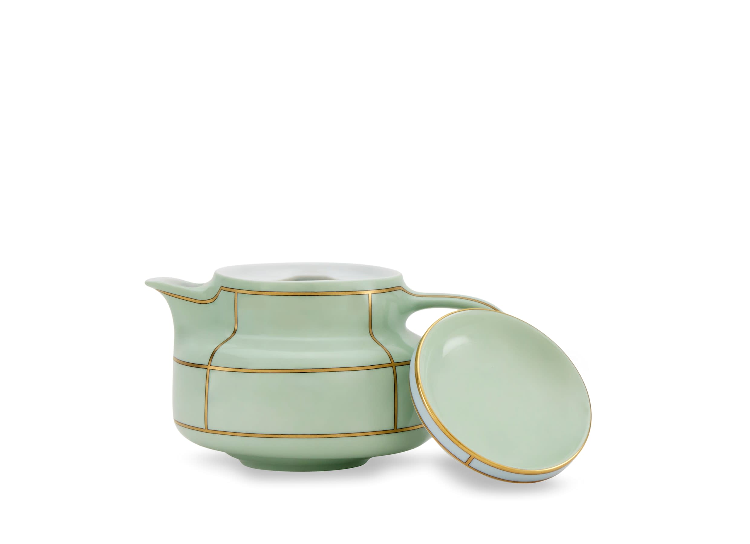 Green Teapot with Lid | Diva | GINORI 1735