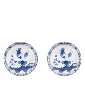 Malachite-green porcelain espresso saucer | GINORI 1735