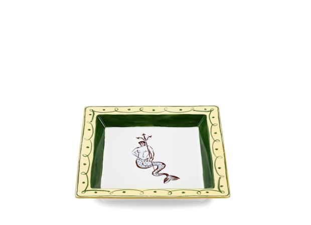LARGE SQUARE CHANGE TRAY Amalfi LemonIl viaggio di Nettuno-2