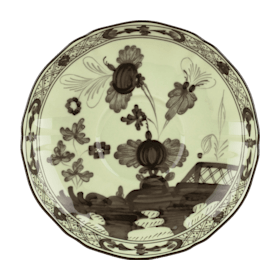 Tea saucer brown Castagna | Oriente Italiano | GINORI 1735