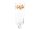 FLUTE GOBLETS GOLD THREAD CRYSTALMarchese-3