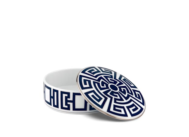 Sapphire Blue Trinket Box | Labirinto | GINORI 1735