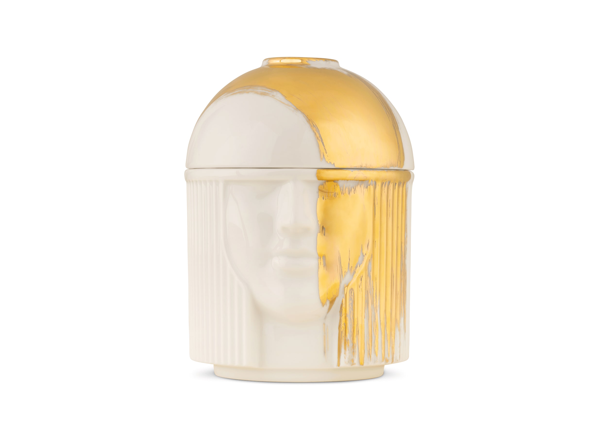 Diffuser Holder L'Amazzone White | LCDC Gold | GINORI 1735 Diffuser Holder L'Amazzone White | LCDC Gold | GINORI 1735