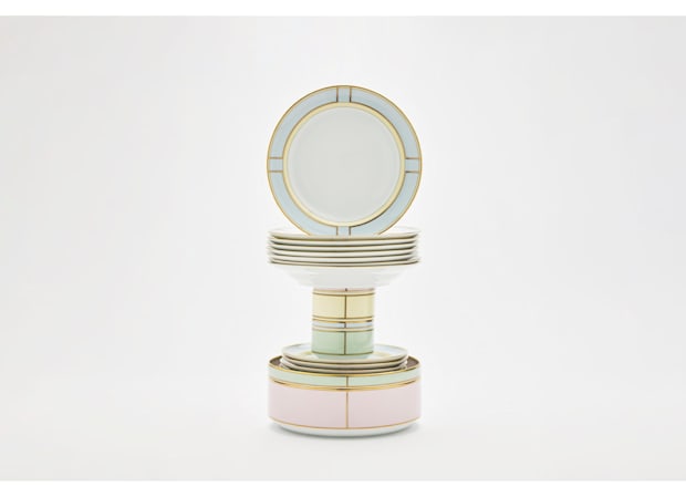 SMALL FLAT PLATE GIALLO Diva-7