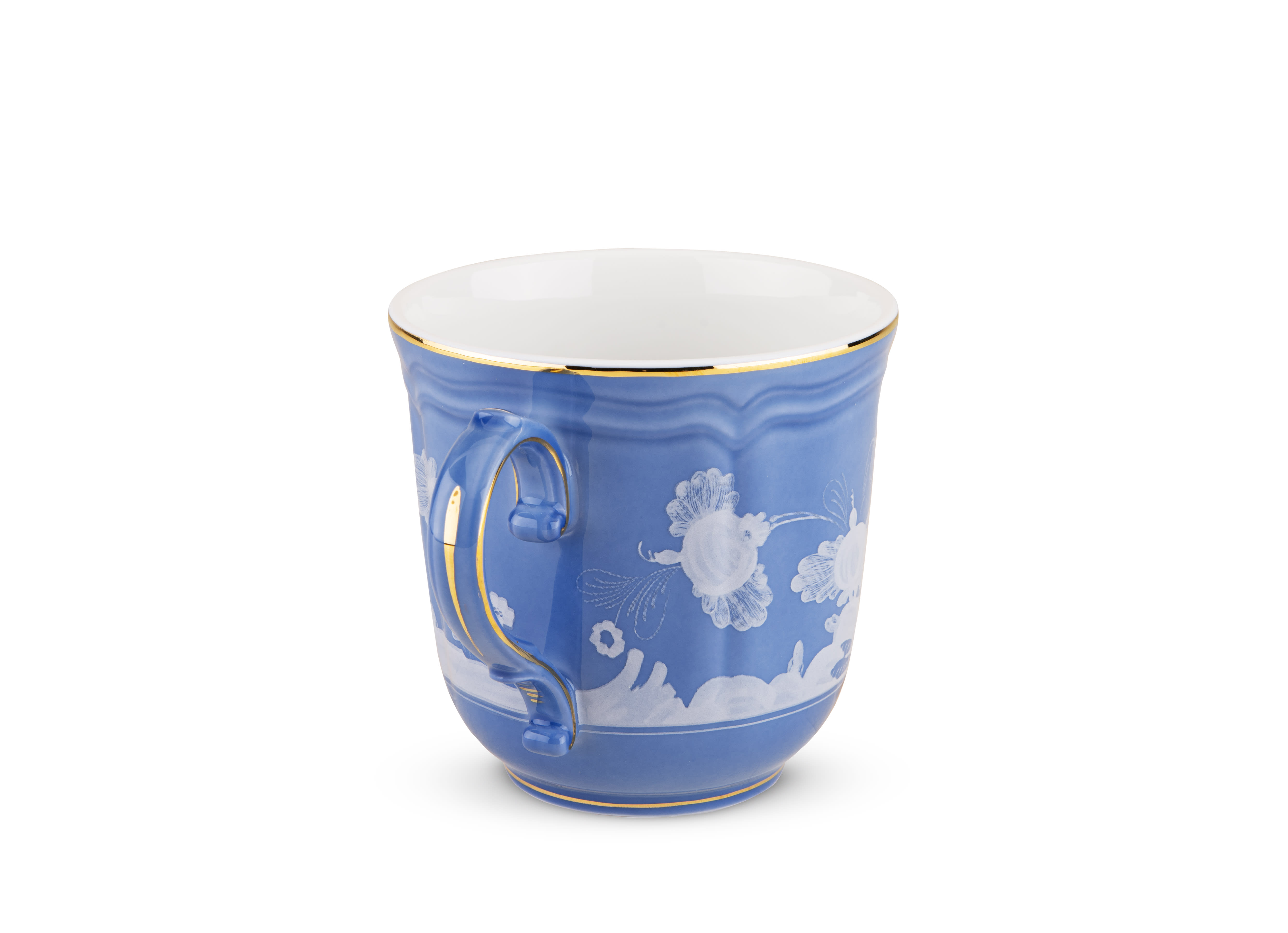 Periwinkle-blue porcelain mug | GINORI 1735