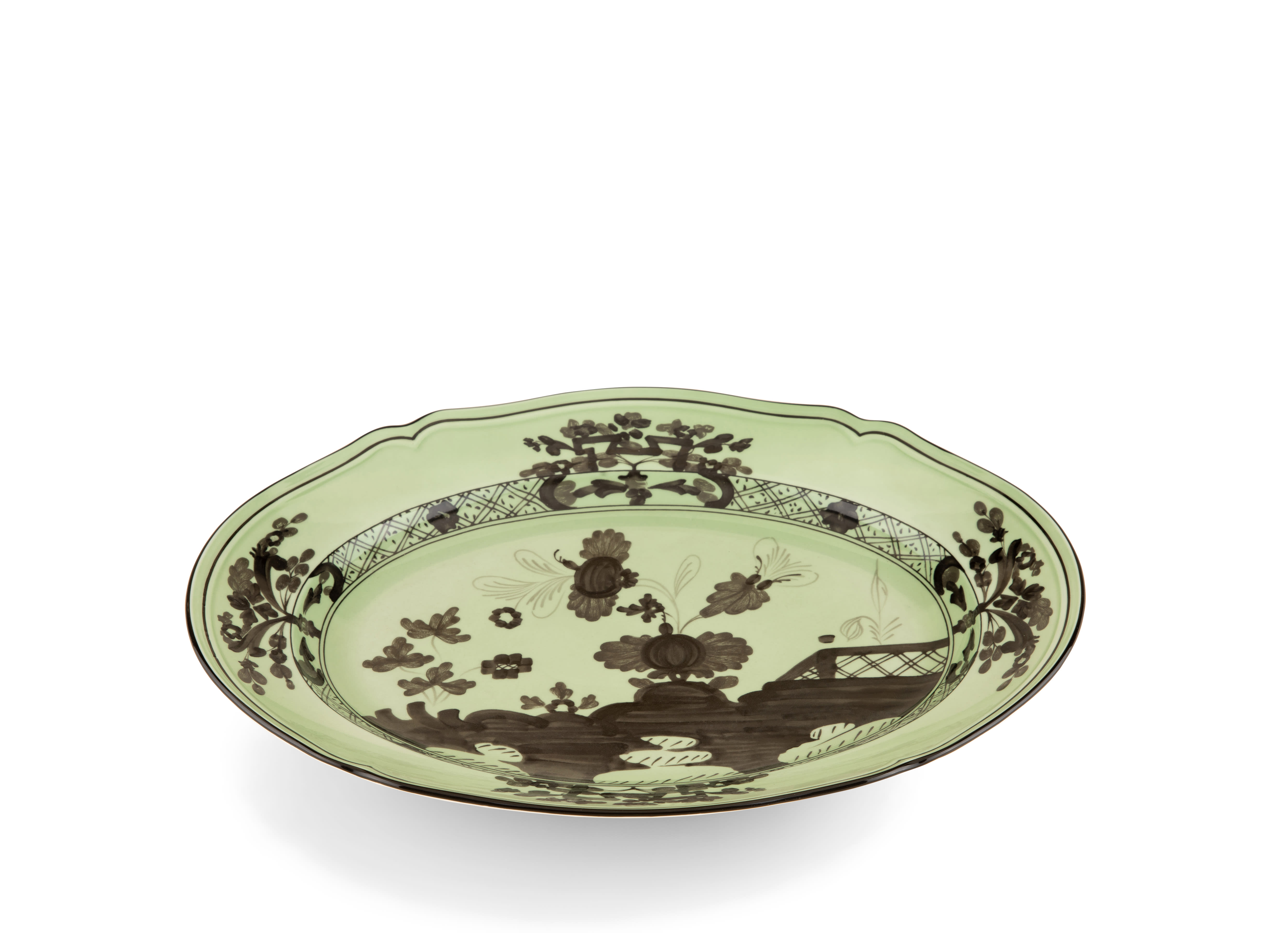 Richard Ginori 1735 プレート イタリア製 リーフ柄 大皿 OVAL PLATTER | GINORI 1735