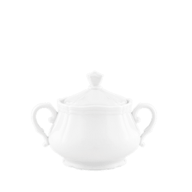 Antico Doccia LARGE SUGAR BOWL WHITE