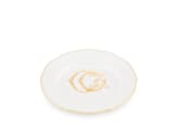 assiettes présentation oro - personnalisableCorona Monogram-2