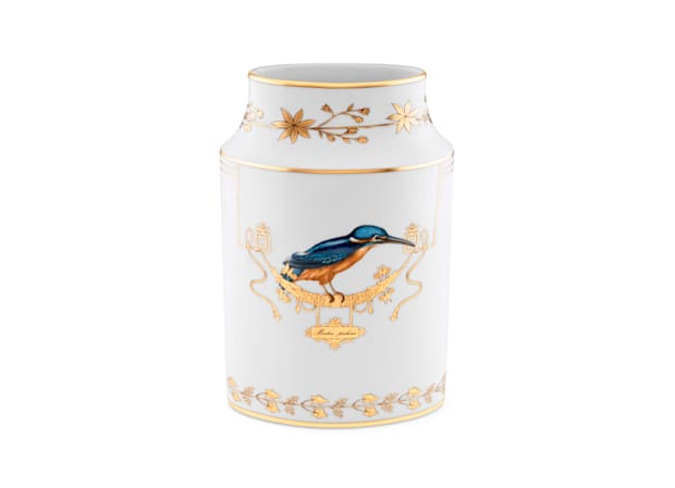 Martin Pecheur Perroquet Nestor Vase | Voliere | GINORI 1735