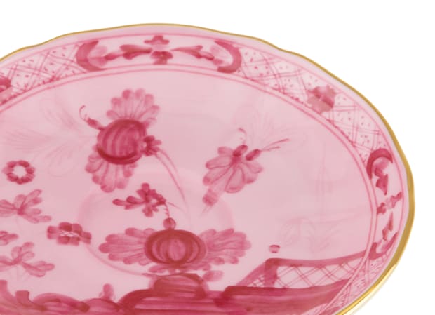 Mauve porcelain coffee saucer | GINORI 1735