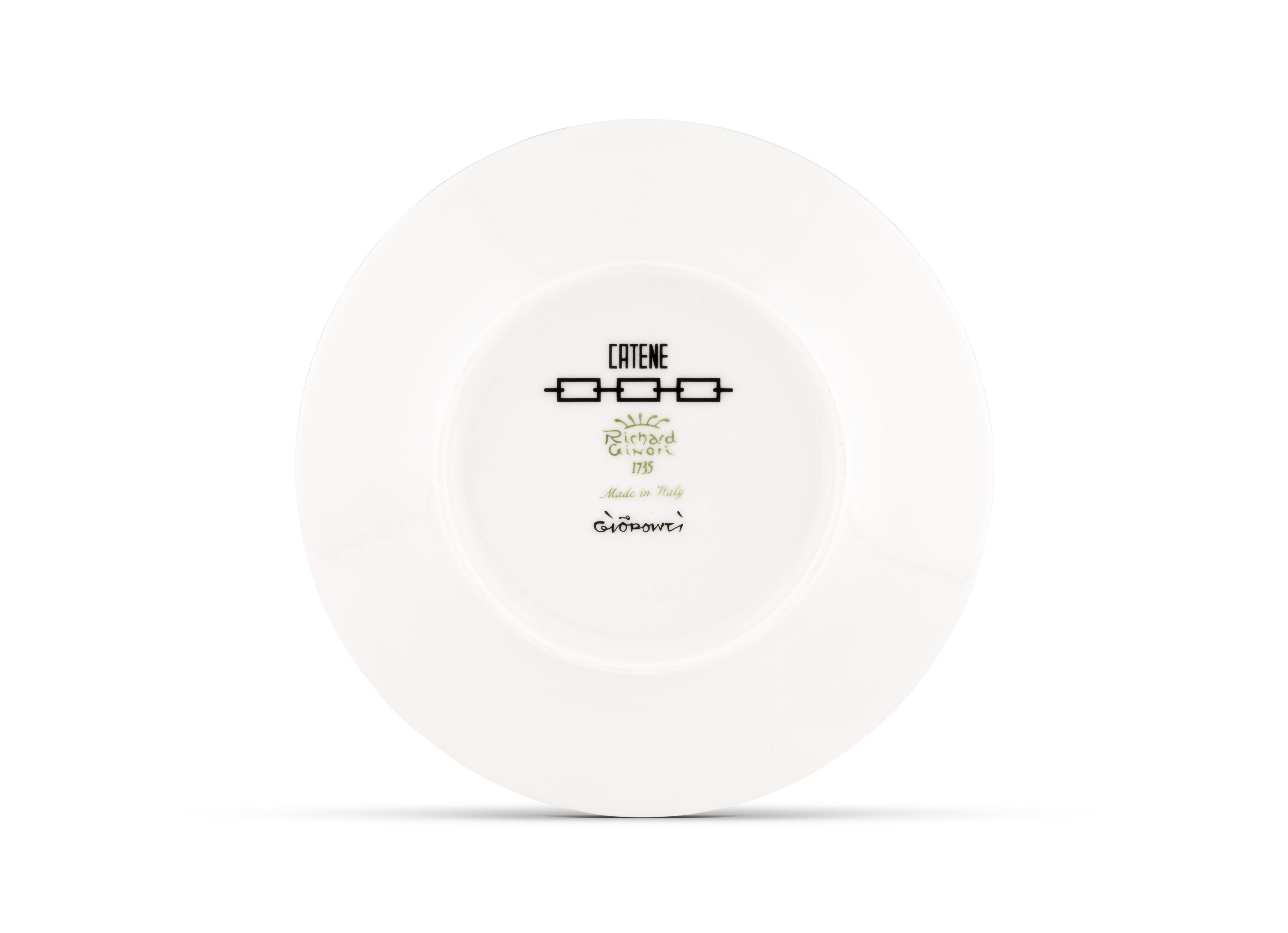 Black bread plate| Catene | GINORI 1735