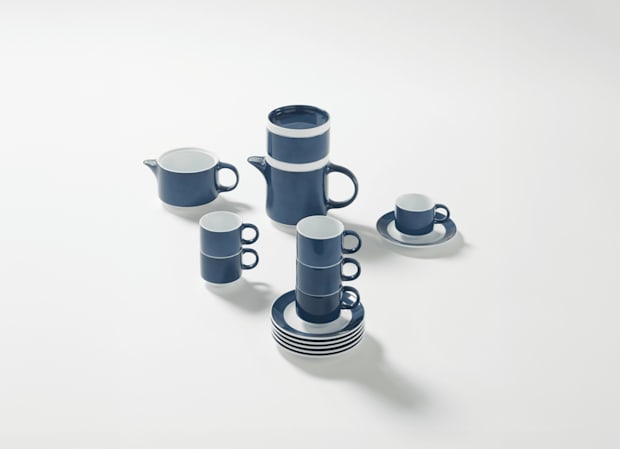Select_Loop堂　商品 Coffee Service for 6 Blue | Colonna Re-Edition | Ginori 1735