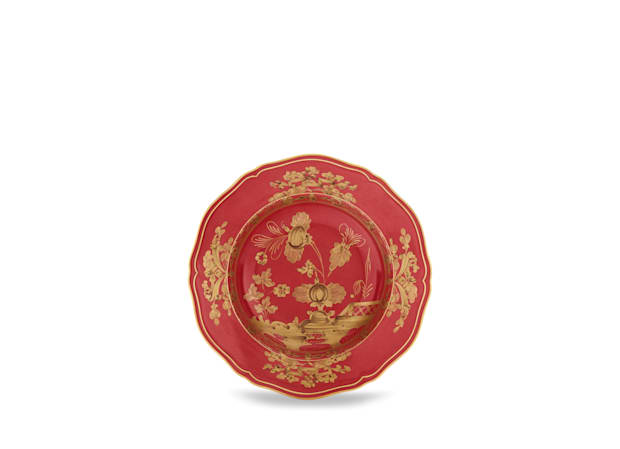 Rubrum Red soup plate | Oriente Italiano | GINORI 1735