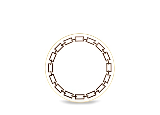 プレート 28cm エーバノ | カテーネ | GINORI 1735