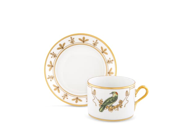 Coucou Didrie tea cup | Voliere | GINORI 1735