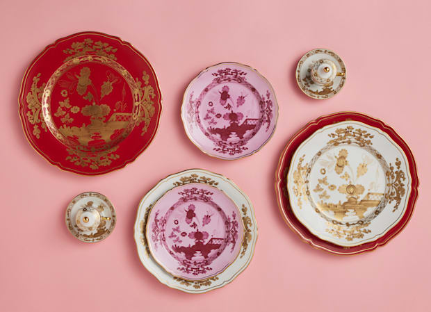 Porcelain table set for two | Shades of romance | GINORI 1735