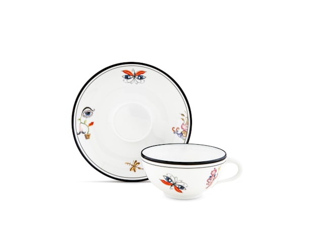 Grace Artistry Cup and Saucer Set of 6