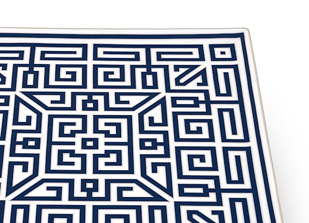 SQUARE CENTERPIECE ZAFFIRO Labirinto-3