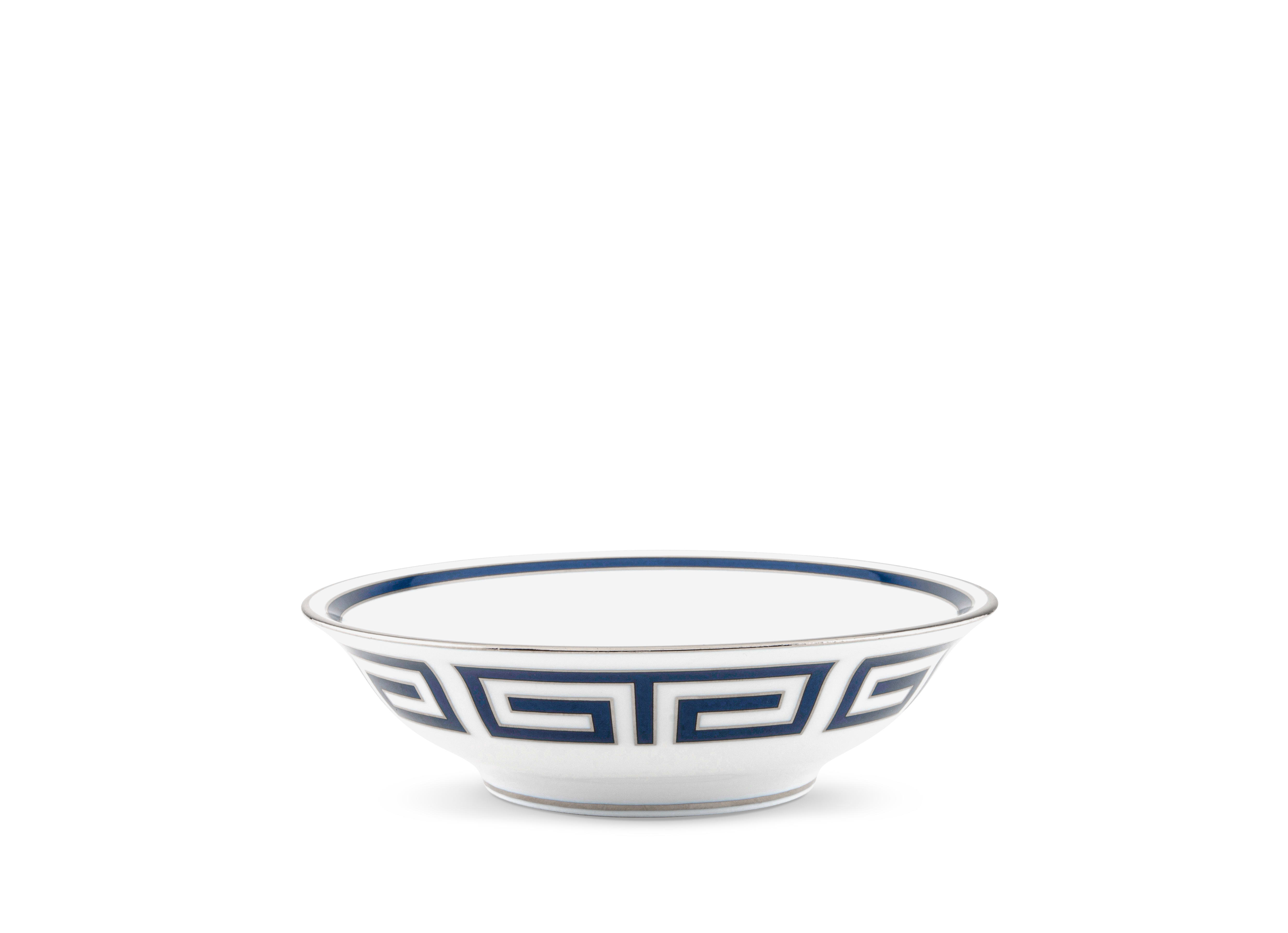 Malachite green soup plate in porcelain | GINORI 1735