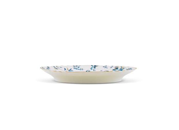 LARGE OVAL PLATTER TURCHESE Oro Di Doccia-4