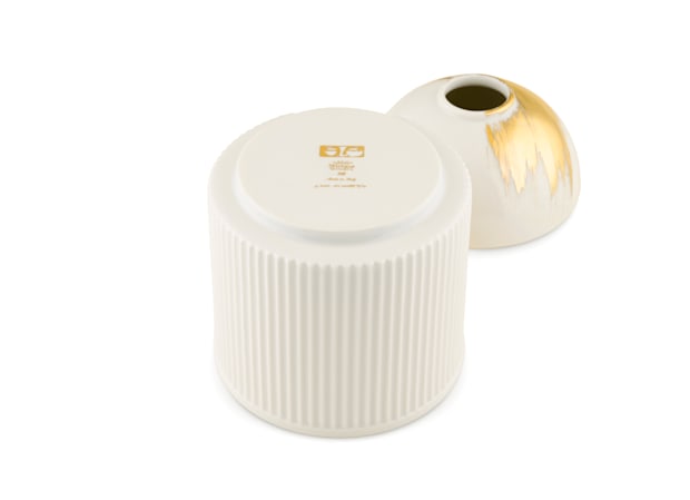 Diffuser Holder L'Amazzone White | LCDC Gold | GINORI 1735