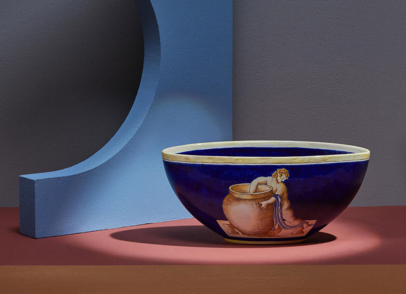 Putto Con Cane Bowl | Conversazione Classica | GINORI 1735
