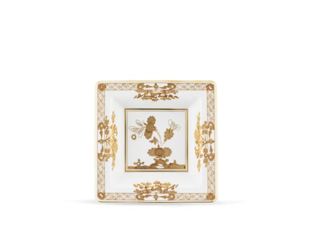 SQUARE CHANGE TRAY AURUM Oriente Italiano-1