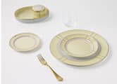 CHARGER PLATE GIALLO Diva-7