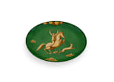 LA VENATORIA PLATE AMAZZONE CON GIAVELLOTTO - GREENArte di Gio Ponti-2