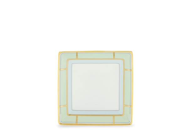 SQUARE CHANGE TRAY VERDE Diva-1