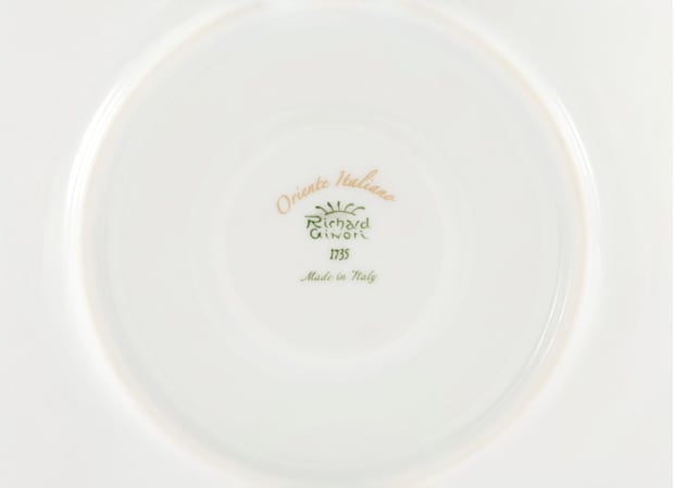 ◇Richard Ginori　colombiadi1992 コロンブス地図　皿 Ginori 1735, Oro Di Doccia, Platter turquoise - MDMAISON