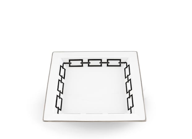 LARGE SQUARE CHANGE TRAY NERO Catene-2