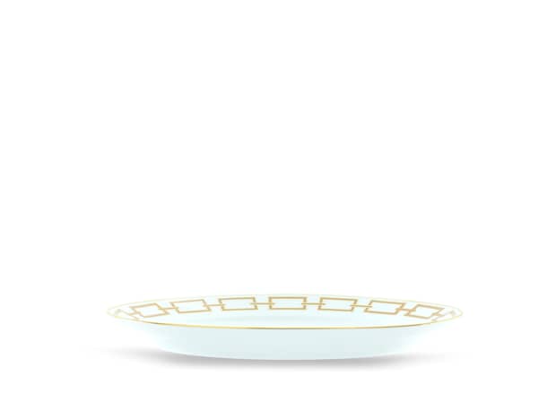 オーバルプラター 34cm カシミア | カテーネ | GINORI 1735