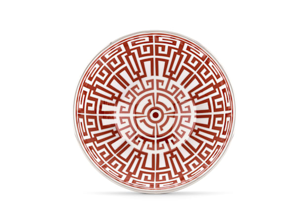 GIO PONTI BOWL SCARLATTO Labirinto-2